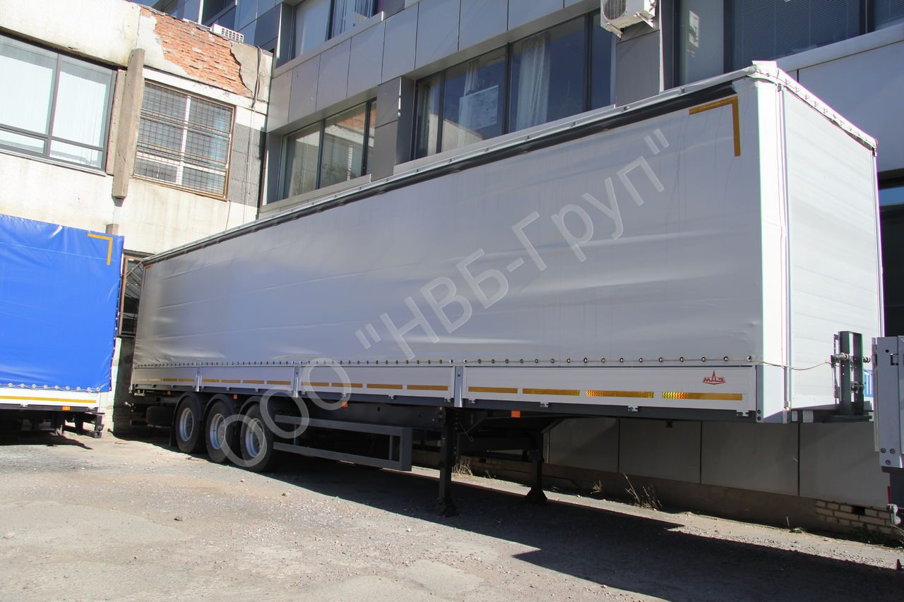 МАЗ-975830-3025-010 - Тентованный полуприцеп: фото 2 МАЗ-975830-3025-010 - Тентованный полуприцеп: фото 2