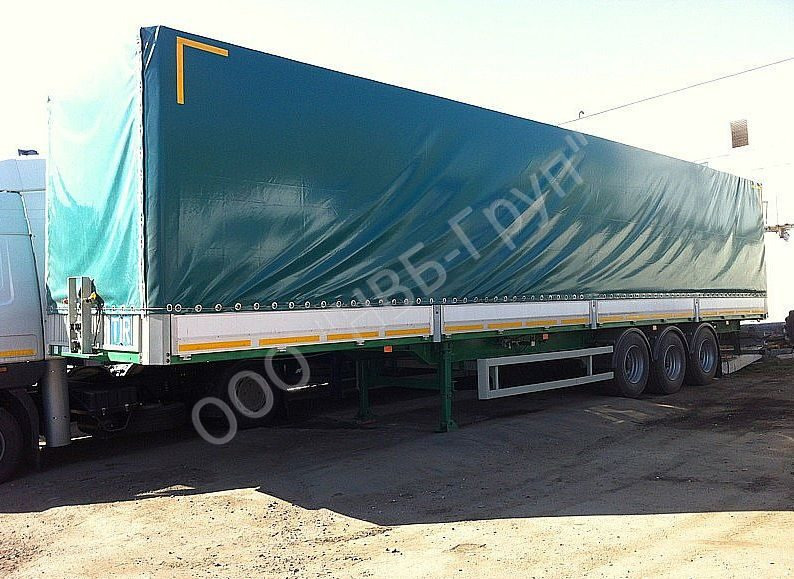 МАЗ-975830-3026-000 - Тентованный полуприцеп: фото 3 МАЗ-975830-3026-000 - Тентованный полуприцеп: фото 3