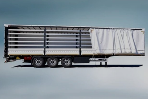 МАЗ-975830-3028-000 - Бортовой полуприцеп/ Платформа: фото 1 МАЗ-975830-3028-000 - Бортовой полуприцеп/ Платформа: фото 1