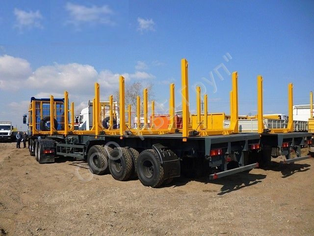 МАЗ-998640-015 - Полуприцеп лесовоз, сортиментовоз: фото 3 МАЗ-998640-015 - Полуприцеп лесовоз, сортиментовоз: фото 3