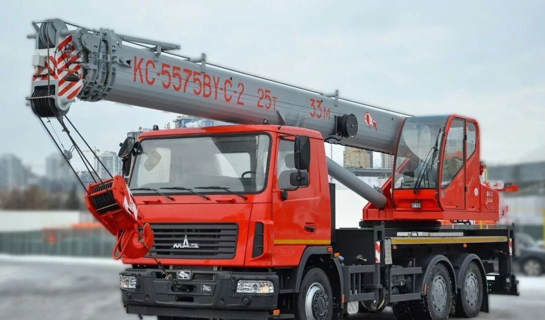 МАЗ КС-5575BY-C-2-12 - Автокран: фото 2 МАЗ КС-5575BY-C-2-12 - Автокран: фото 2