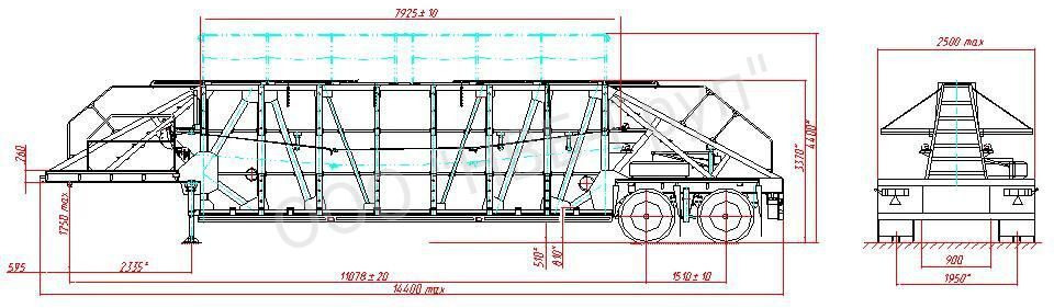 Полуприцеп МАЗ-998500-010-01: фото 8 Полуприцеп МАЗ-998500-010-01: фото 8