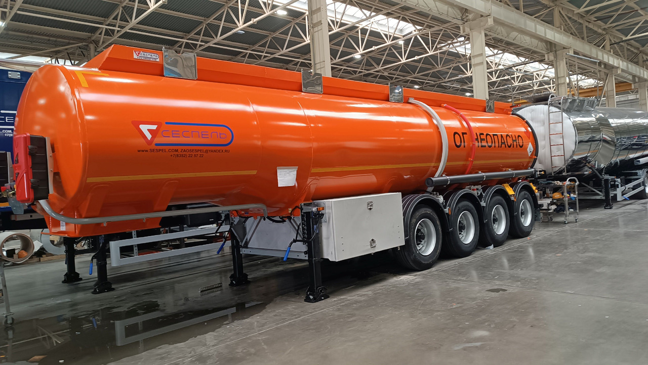 Полуприцеп-бензовоз СЕСПЕЛЬ SF4332 - Полуприцеп-цистерна: фото 2 Полуприцеп-бензовоз СЕСПЕЛЬ SF4332 - Полуприцеп-цистерна: фото 2