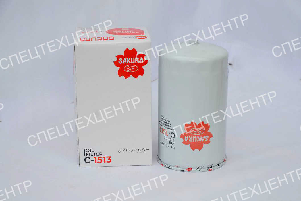 SANY Фильтр масляный SAKURA C1513 C-1513 - Масляный фильтр для Экскаваторов: фото 1 SANY Фильтр масляный SAKURA C1513 C-1513 - Масляный фильтр для Экскаваторов: фото 1