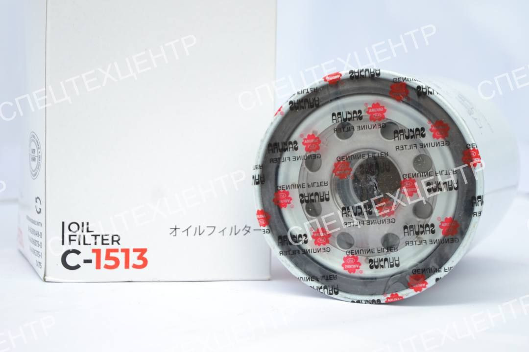 SANY Фильтр масляный SAKURA C1513 C-1513 - Масляный фильтр для Экскаваторов: фото 2 SANY Фильтр масляный SAKURA C1513 C-1513 - Масляный фильтр для Экскаваторов: фото 2