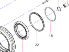 Сальник редуктора SANY SY375,SY415,151402030156A - Трансмиссия для Экскаваторов: фото 1 Сальник редуктора SANY SY375,SY415,151402030156A - Трансмиссия для Экскаваторов: фото 1