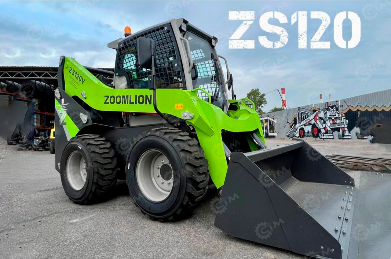 ZOOMLION zs120v - Мини-погрузчик с бортовым поворотом: фото 1 ZOOMLION zs120v - Мини-погрузчик с бортовым поворотом: фото 1