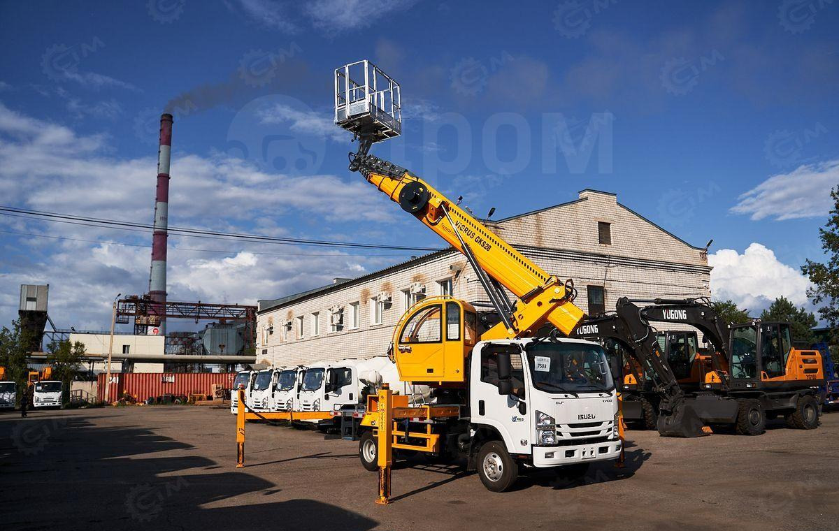 Новый Грузовик с подъемником Isuzu Elf: фото 13