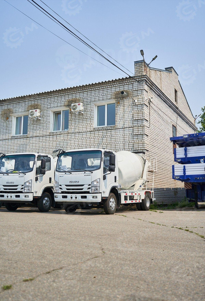 Isuzu Elf - Автобетоносмеситель: фото 4 Isuzu Elf - Автобетоносмеситель: фото 4