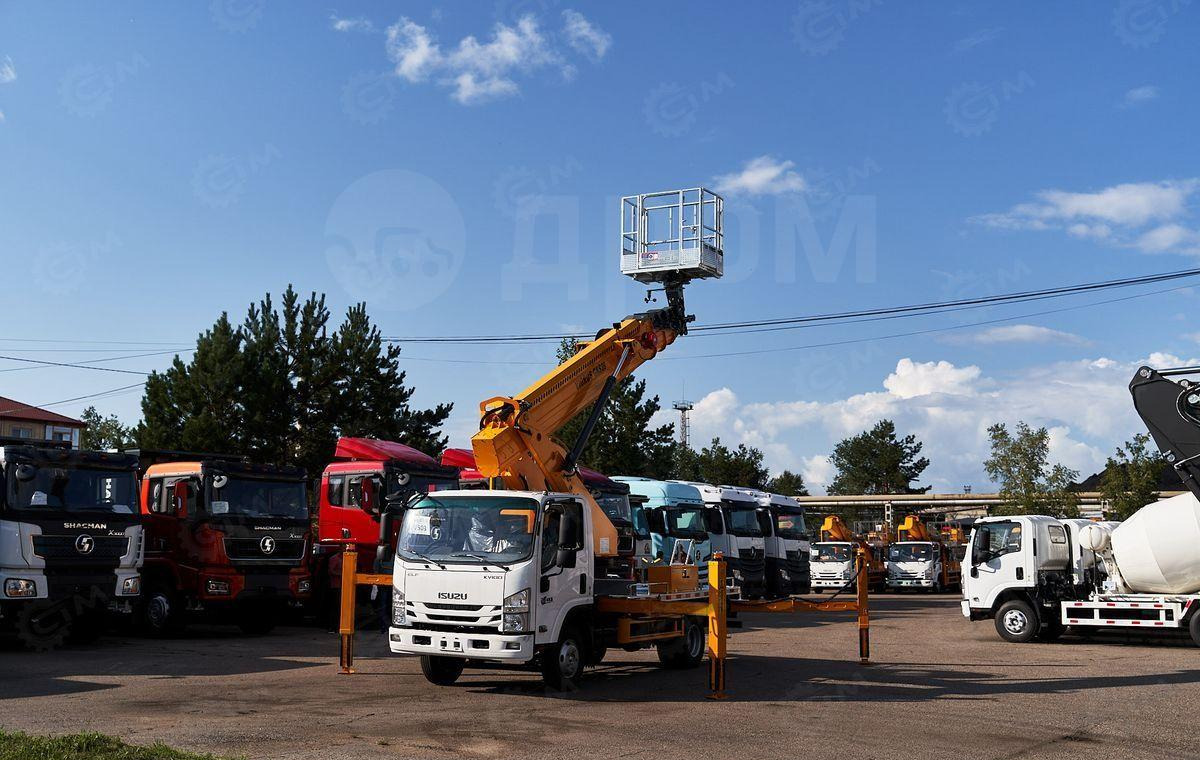 Новый Автовышка Isuzu Elf: фото 11