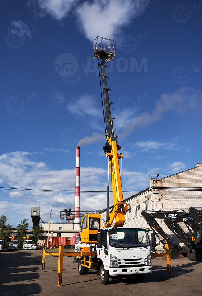 Новый Грузовик с подъемником Isuzu Elf: фото 19