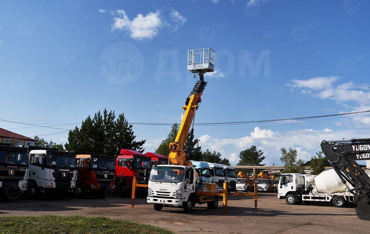 Новый Грузовик с подъемником Isuzu Elf: фото 12