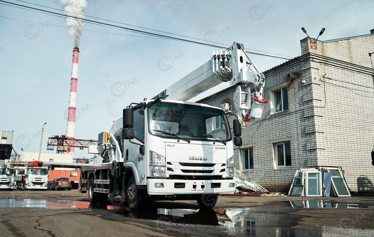 Isuzu Elf - Автокран: фото 2 Isuzu Elf - Автокран: фото 2