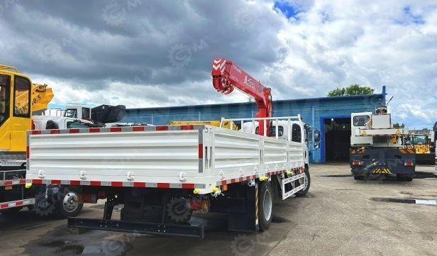 Новый Бортовой грузовик/ Платформа, Автоманипулятор Isuzu Elf: фото 7