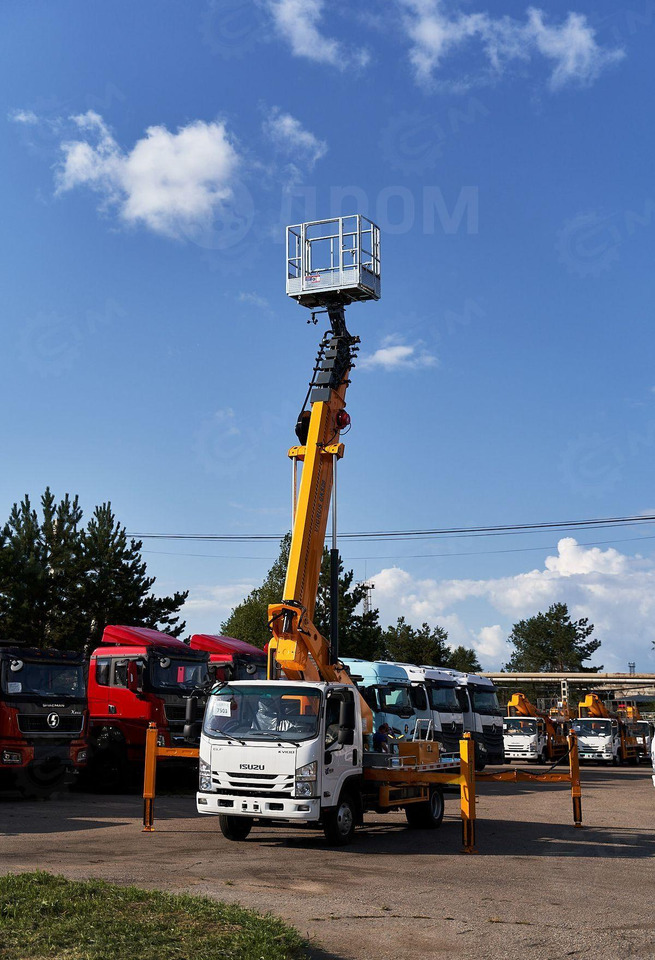 Новый Грузовик с подъемником Isuzu Elf: фото 16