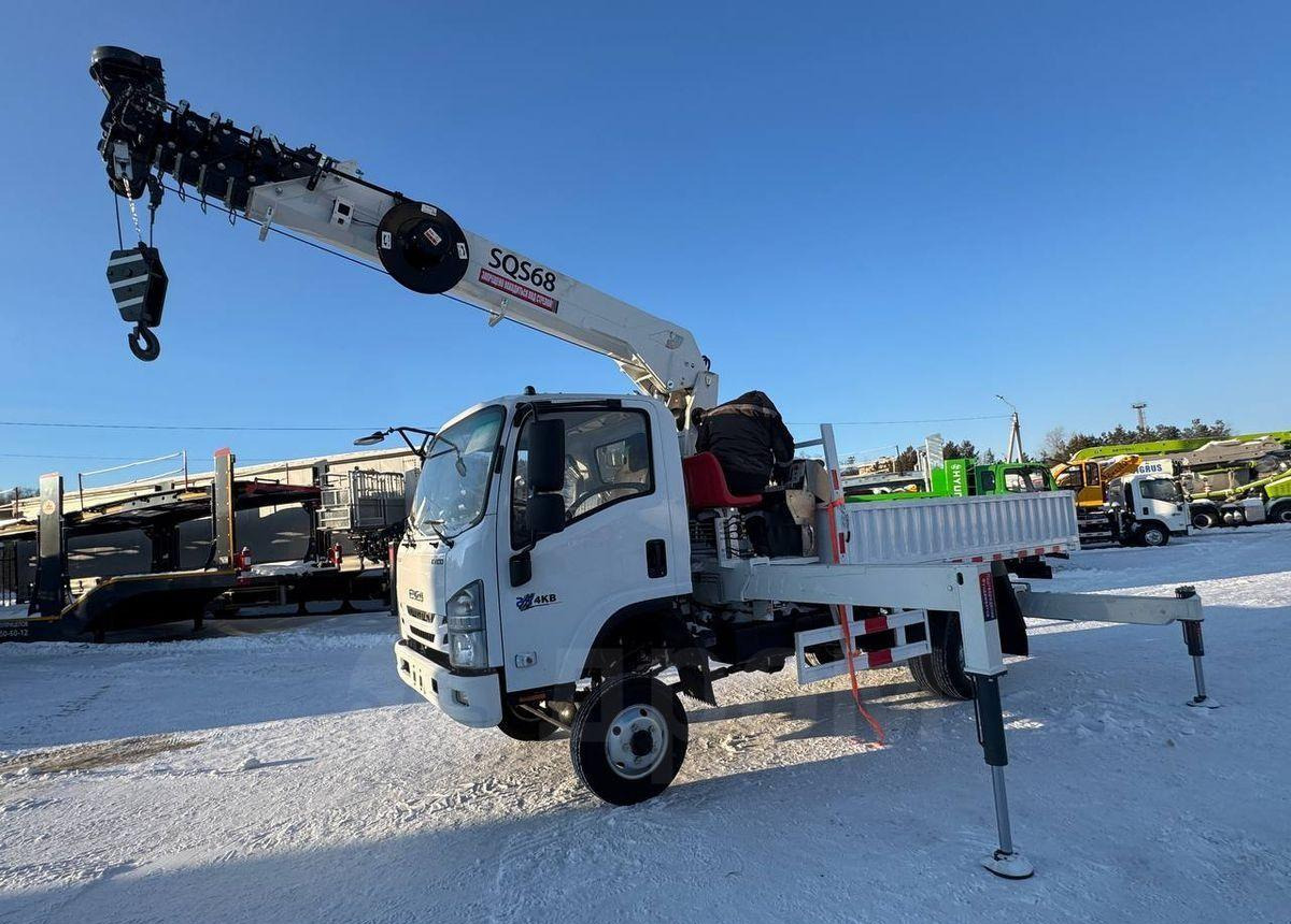 Isuzu Elf - Самосвал, Автоманипулятор: фото 3 Isuzu Elf - Самосвал, Автоманипулятор: фото 3