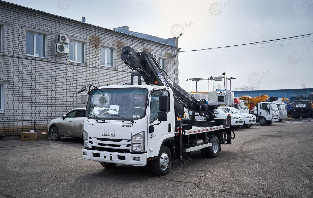 Новый Грузовик с подъемником Isuzu Elf: фото 6