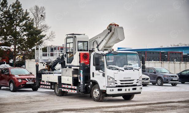 Новый Автовышка Isuzu Elf: фото 6