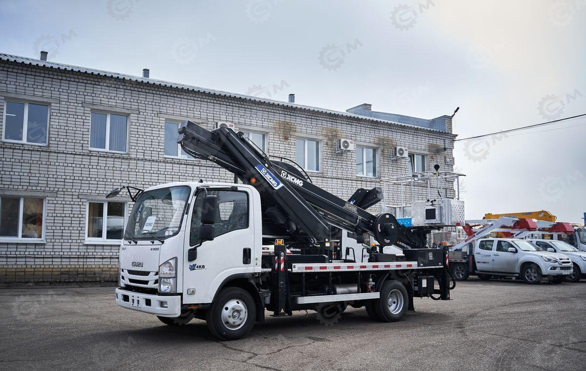Новый Грузовик с подъемником Isuzu Elf: фото 7