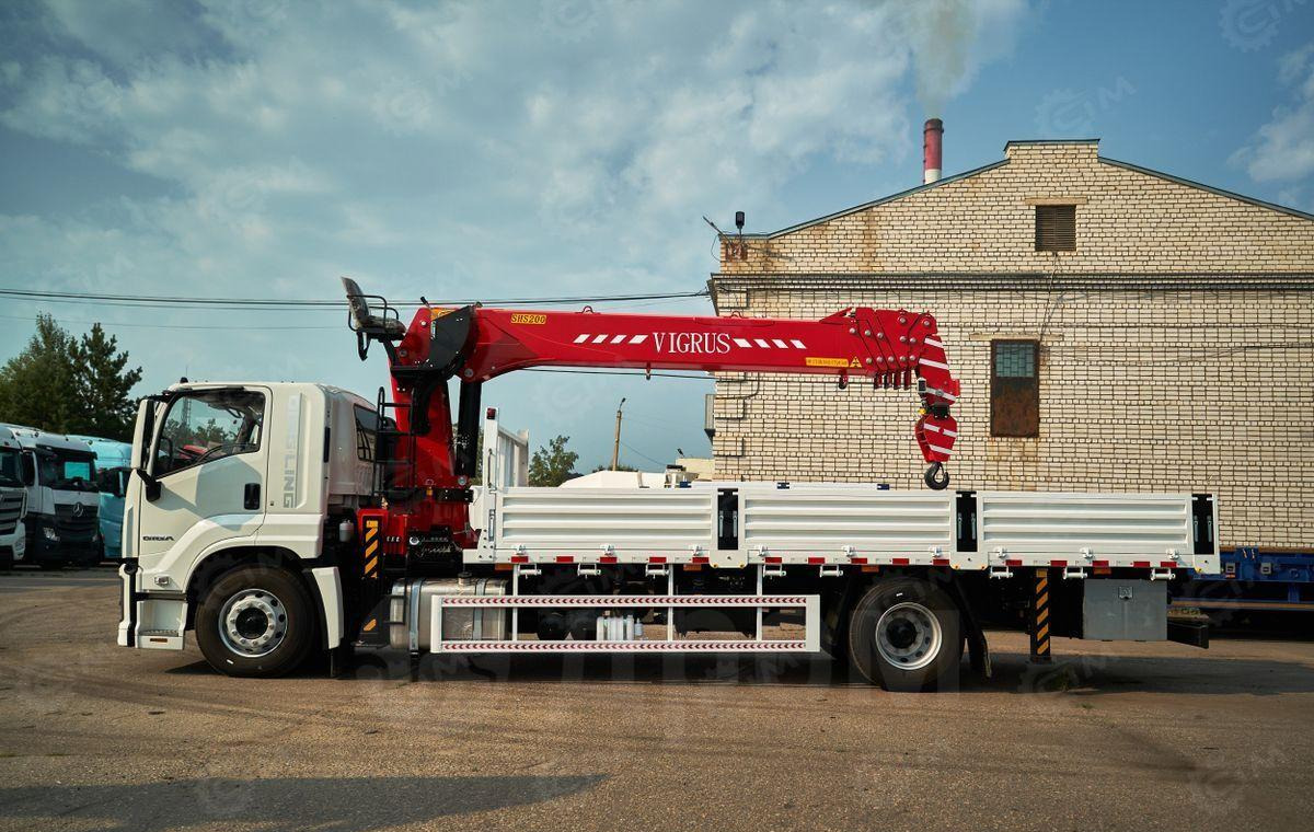 Новый Бортовой грузовик/ Платформа, Автоманипулятор Isuzu Giga: фото 26