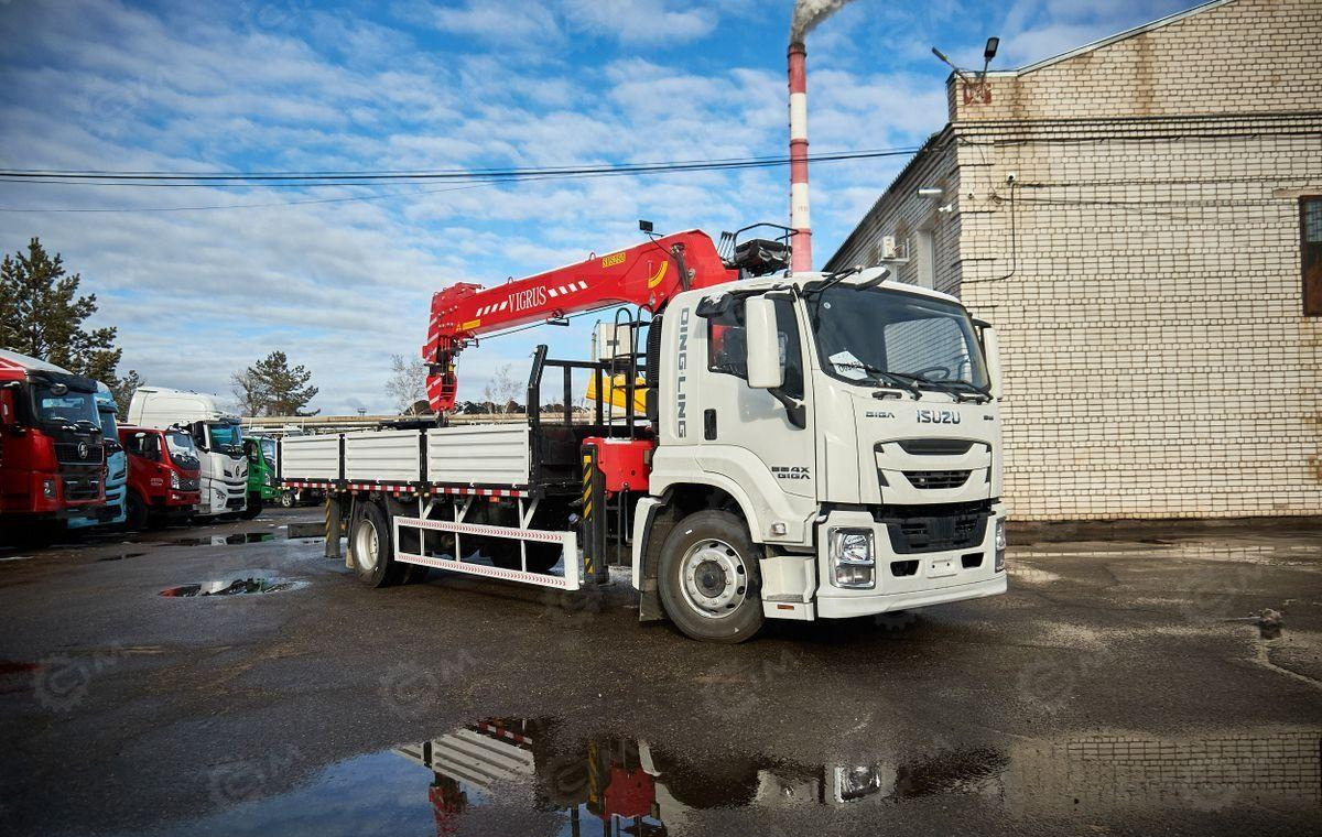 Isuzu Giga - Бортовой грузовик/ Платформа, Автоманипулятор: фото 4 Isuzu Giga - Бортовой грузовик/ Платформа, Автоманипулятор: фото 4
