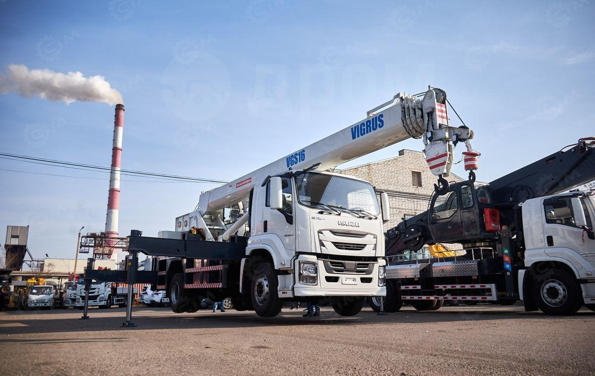 Новый Автокран Isuzu Giga: фото 17