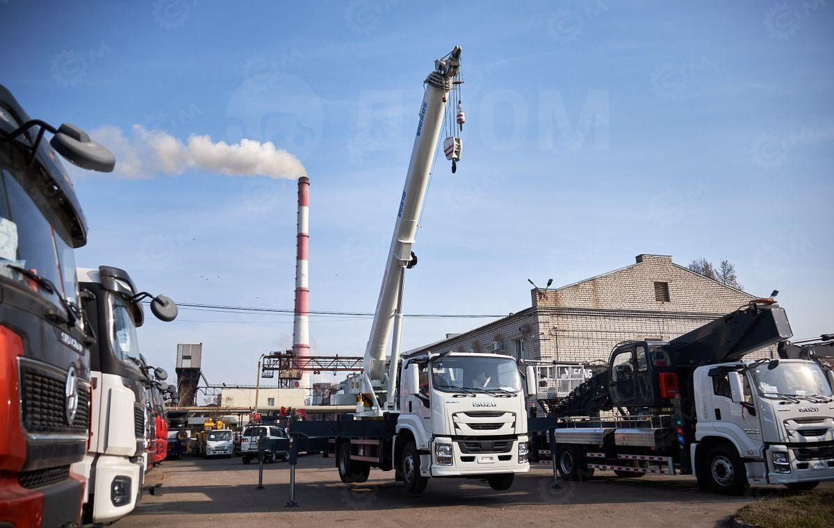 Новый Автокран Isuzu Giga: фото 9
