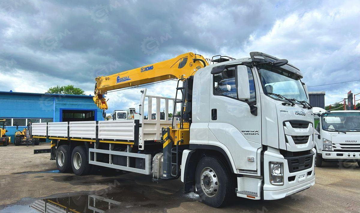 Isuzu Giga - Бортовой грузовик/ Платформа, Автоманипулятор: фото 1 Isuzu Giga - Бортовой грузовик/ Платформа, Автоманипулятор: фото 1