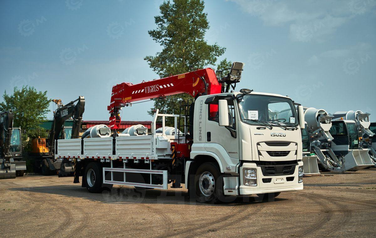 Новый Бортовой грузовик/ Платформа, Автоманипулятор Isuzu Giga: фото 21