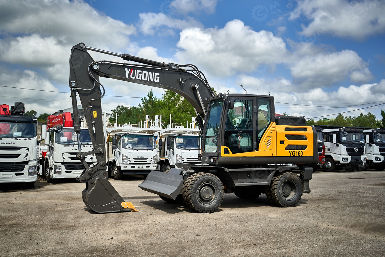 YUGONG YG160 - Колёсный экскаватор: фото 4 YUGONG YG160 - Колёсный экскаватор: фото 4