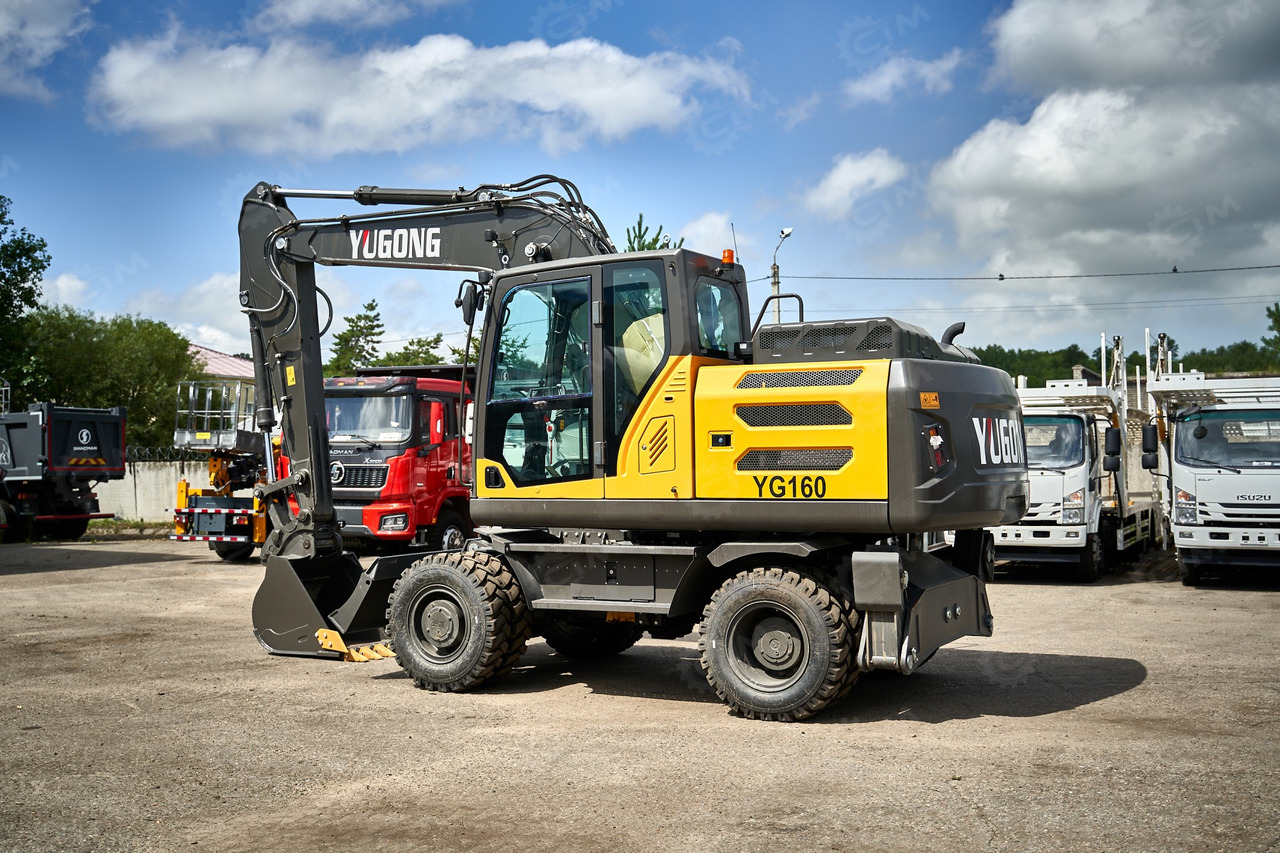 YUGONG YG160 - Колёсный экскаватор: фото 5 YUGONG YG160 - Колёсный экскаватор: фото 5