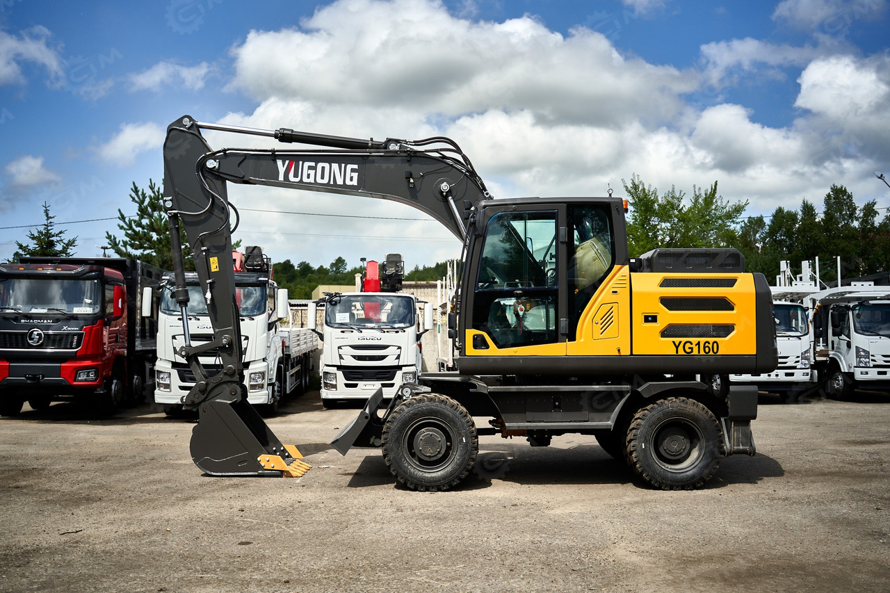 YUGONG YG160 - Колёсный экскаватор: фото 3 YUGONG YG160 - Колёсный экскаватор: фото 3