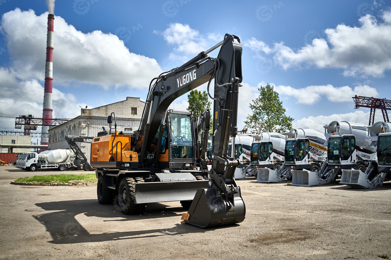 YUGONG YG180 - Колёсный экскаватор: фото 4 YUGONG YG180 - Колёсный экскаватор: фото 4