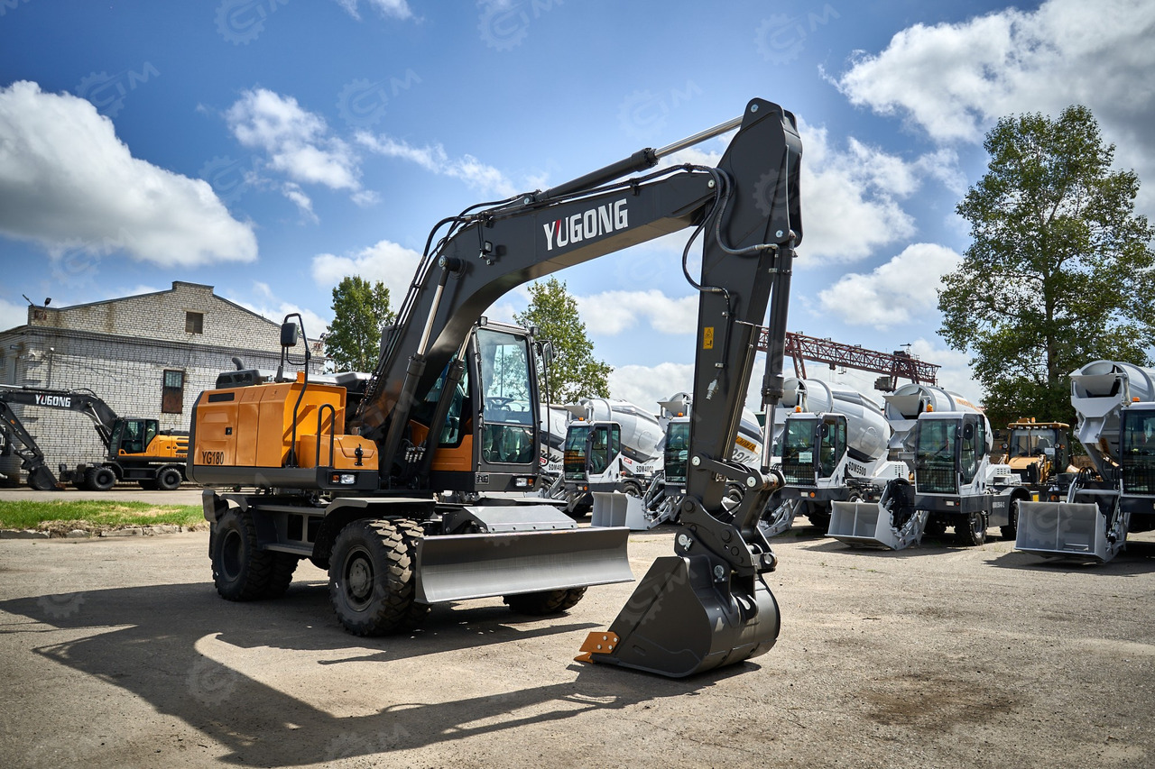YUGONG YG180 - Колёсный экскаватор: фото 3 YUGONG YG180 - Колёсный экскаватор: фото 3