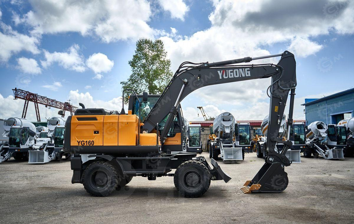 Новый Экскаватор-погрузчик Yugong YG160: фото 7