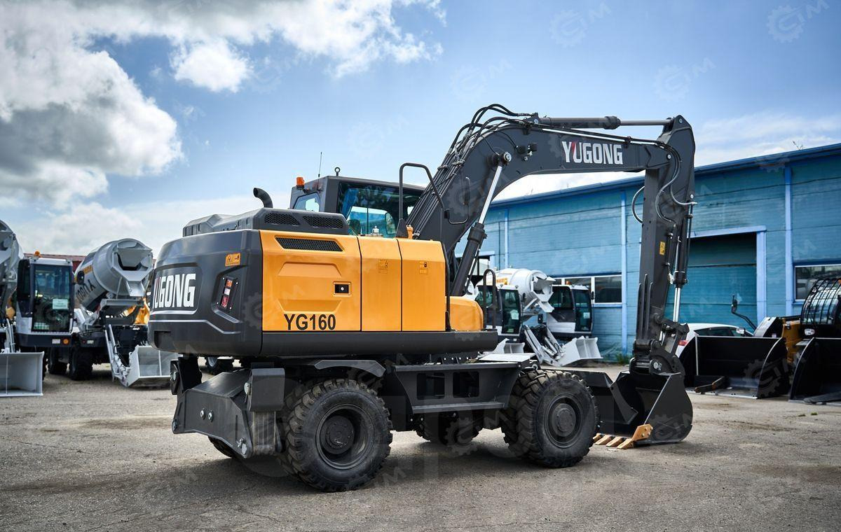 Новый Экскаватор-погрузчик Yugong YG160: фото 9