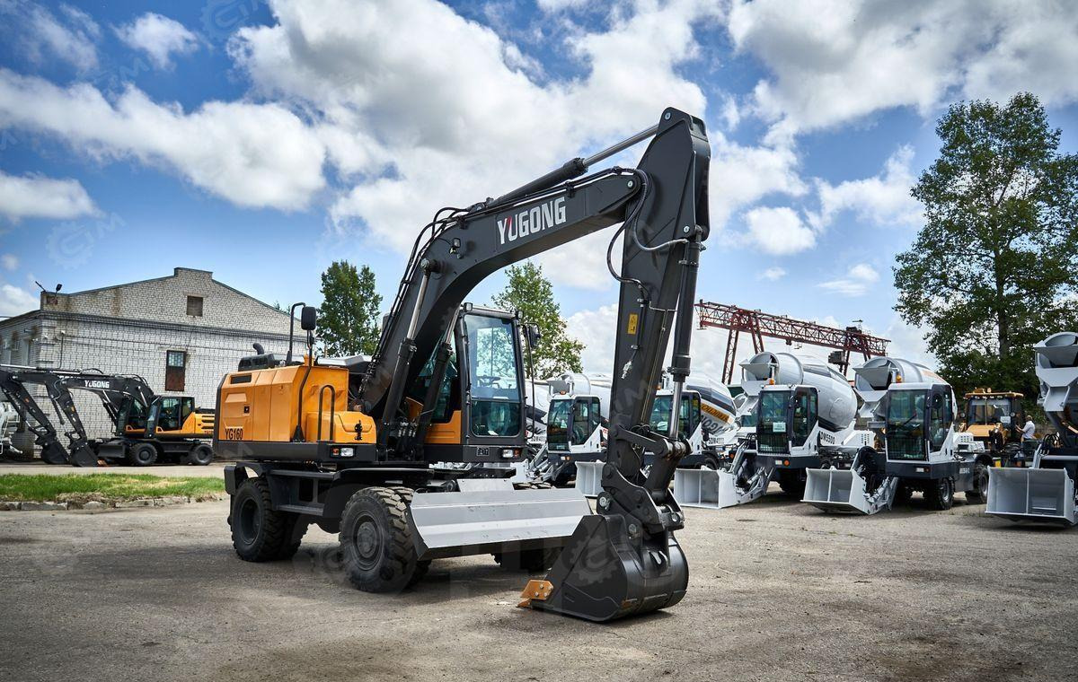 Новый Экскаватор-погрузчик Yugong YG160: фото 8