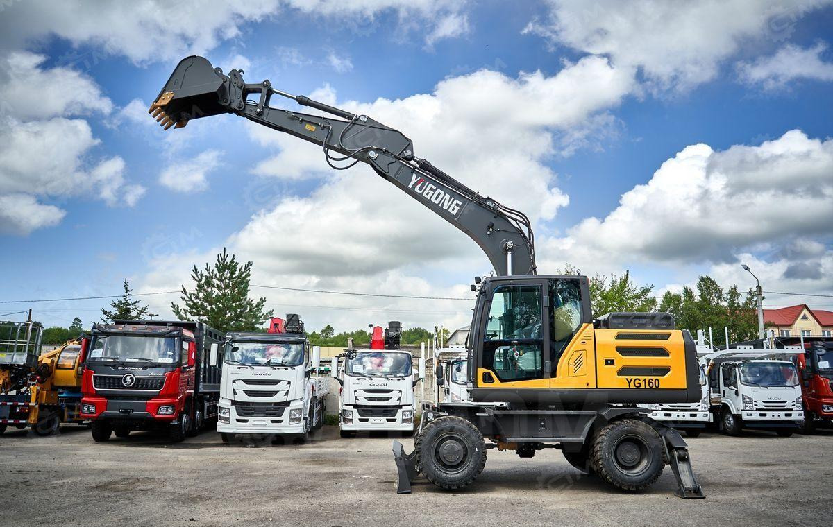 Yugong YG160 - Экскаватор-погрузчик: фото 4 Yugong YG160 - Экскаватор-погрузчик: фото 4