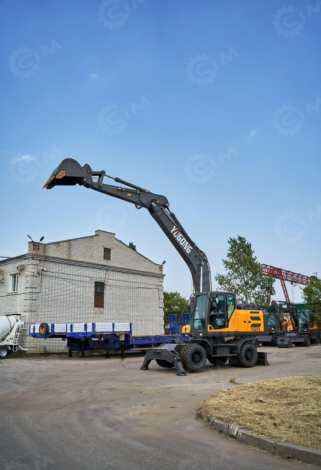 Новый Колёсный экскаватор Yugong YG215: фото 13