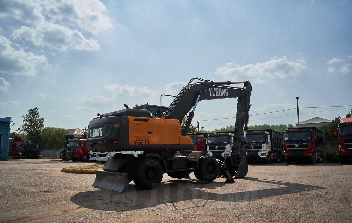 Новый Колёсный экскаватор Yugong YG215: фото 7