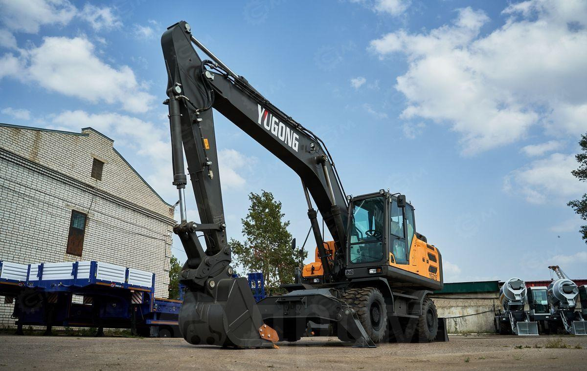 Yugong YG215 - Колёсный экскаватор: фото 2 Yugong YG215 - Колёсный экскаватор: фото 2