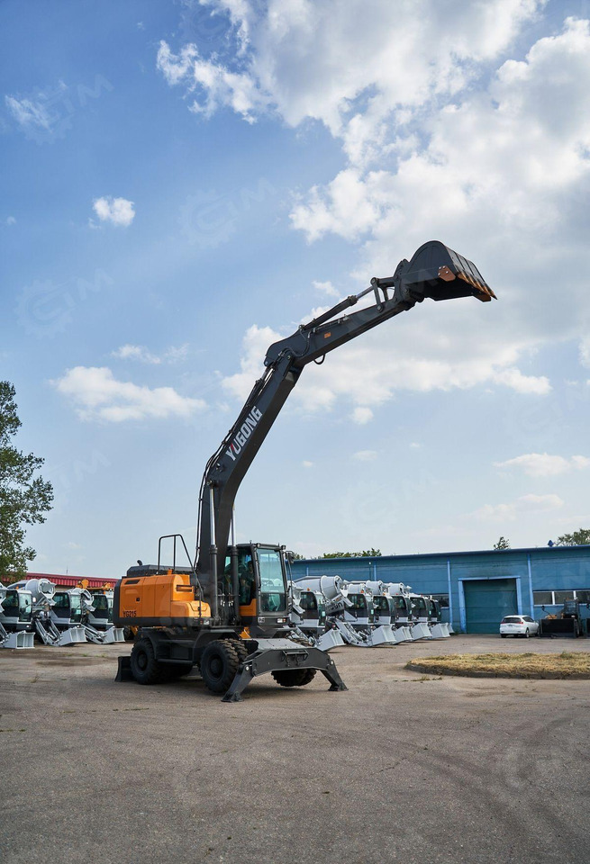 Новый Колёсный экскаватор Yugong YG215: фото 12