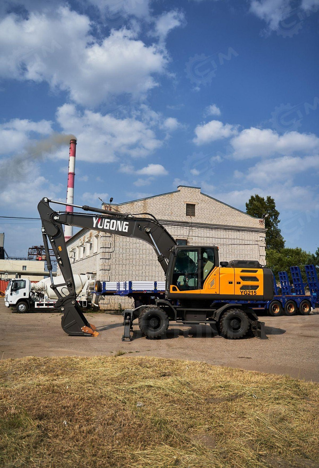 Yugong YG215 - Колёсный экскаватор: фото 3 Yugong YG215 - Колёсный экскаватор: фото 3
