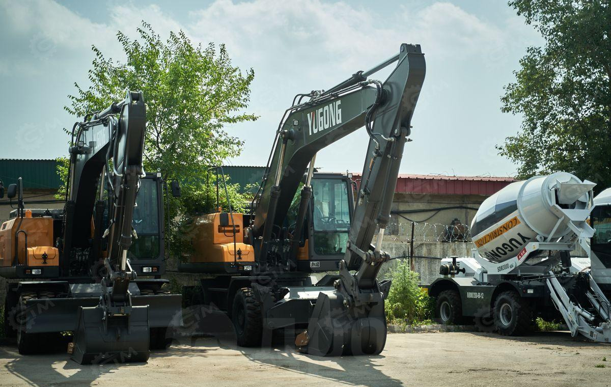 Новый Колёсный экскаватор Yugong YG215: фото 18