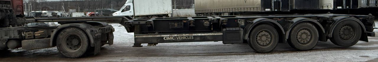 CIMC SX03 - Полуприцеп контейнеровоз (BDF, сменный кузов): фото 2 CIMC SX03 - Полуприцеп контейнеровоз (BDF, сменный кузов): фото 2