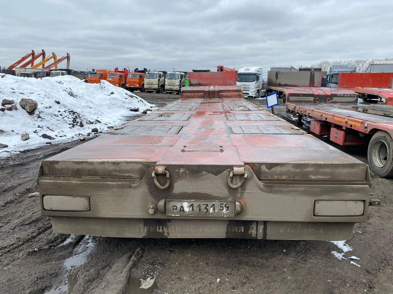 Низкорамный полуприцеп ДЕЛО Техники 9833-0000050-03: фото 7 Низкорамный полуприцеп ДЕЛО Техники 9833-0000050-03: фото 7