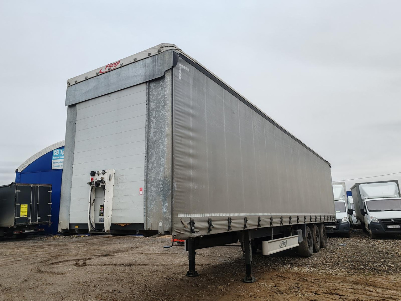 Fliegl SDS 350 - Тентованный полуприцеп: фото 2 Fliegl SDS 350 - Тентованный полуприцеп: фото 2
