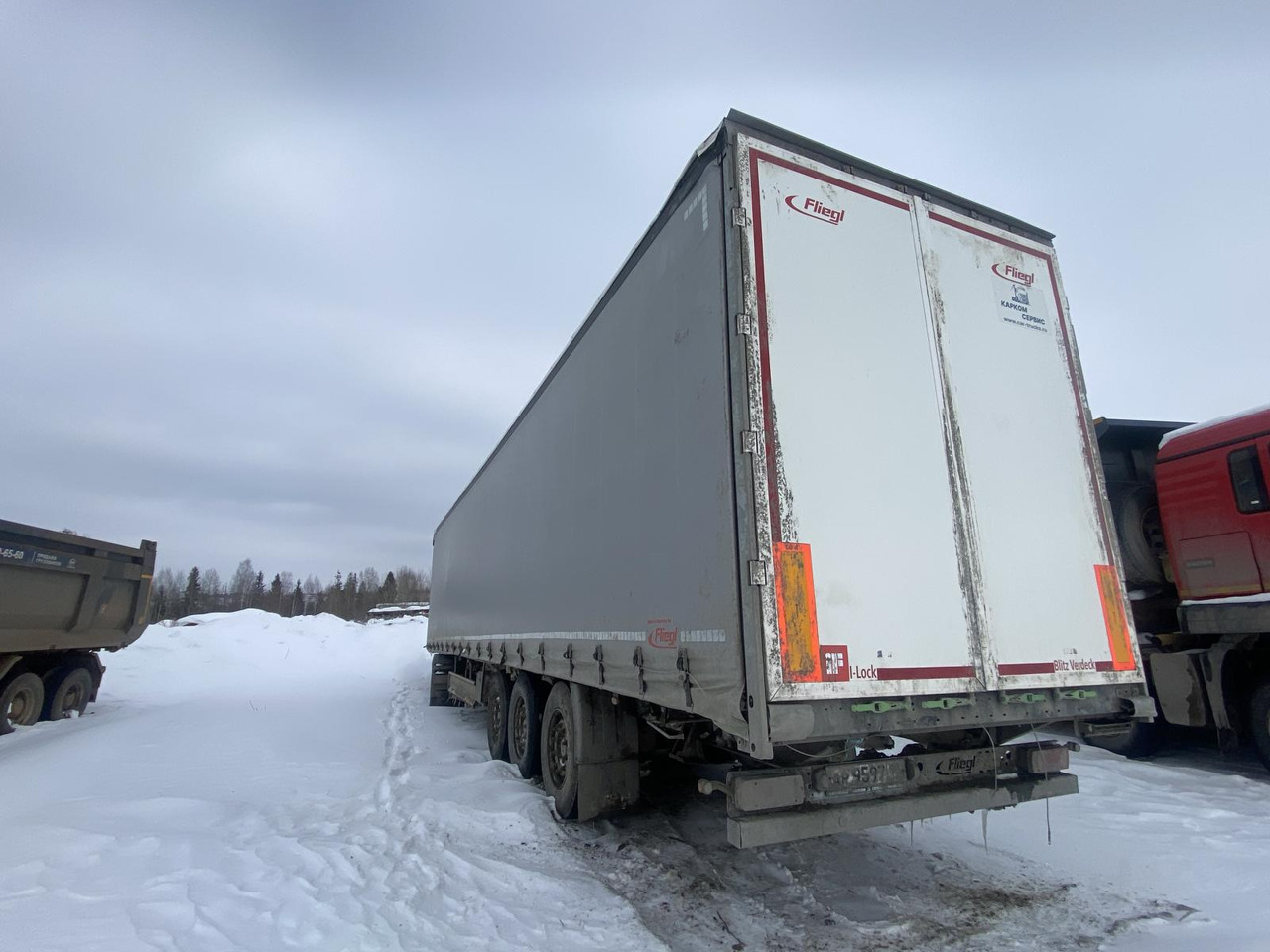 Fliegl SDS 350 - Тентованный полуприцеп: фото 3 Fliegl SDS 350 - Тентованный полуприцеп: фото 3