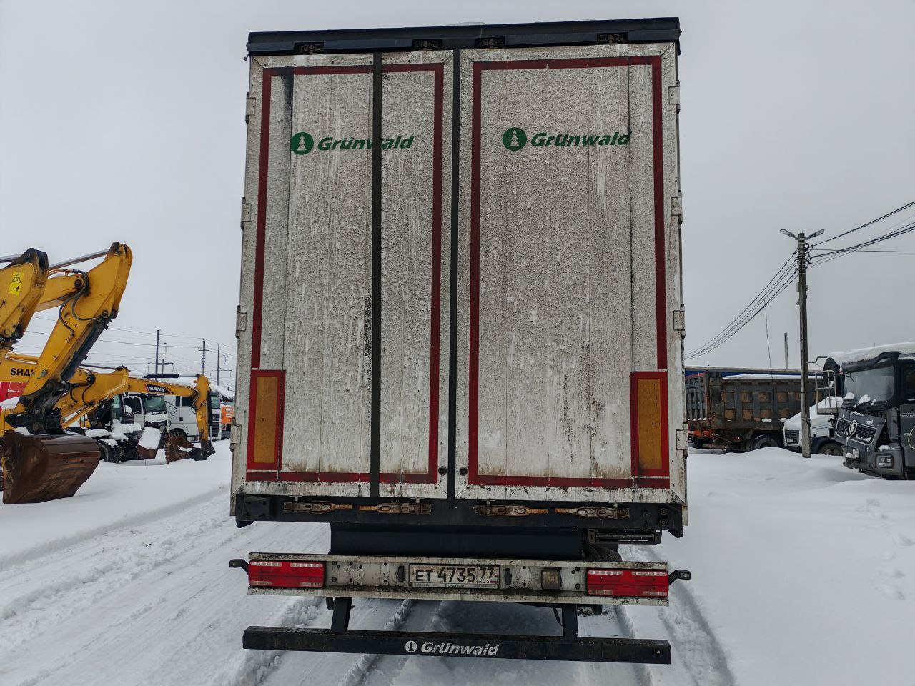 Тентованный полуприцеп Grunwald 9453-0000010-10: фото 6 Тентованный полуприцеп Grunwald 9453-0000010-10: фото 6