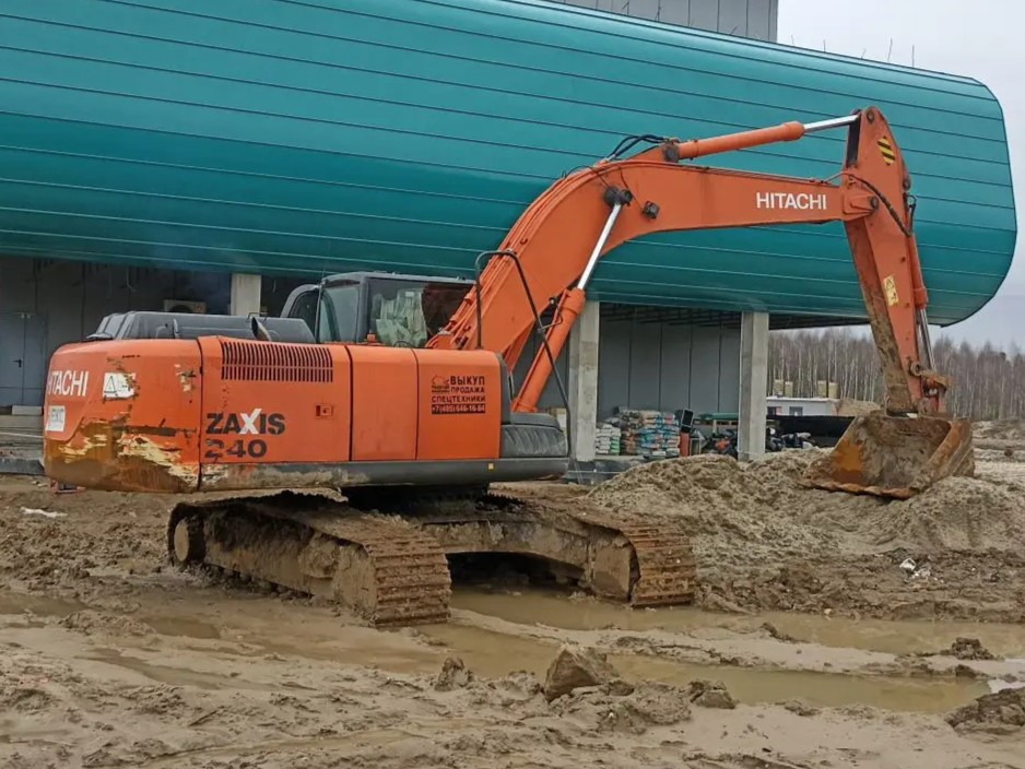 HITACHI ZX240-5G - Гусеничный экскаватор: фото 2 HITACHI ZX240-5G - Гусеничный экскаватор: фото 2